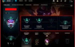 Conta de League Of Legends com Skin '' Vitoriosa ''