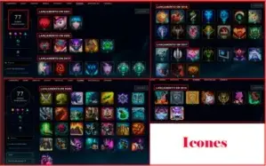 Conta de League Of Legends com Skin '' Vitoriosa ''