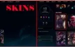 Conta de League Of Legends com Skin '' Vitoriosa ''