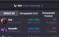Conta Mestre 75 % Win Rate Mmr Gm/Challenger