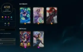 CONTA EX D4 -S14 UNRANKED - COM 438 SKINS