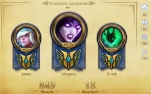 Conta Bronze II com 79 champs + 33 skins