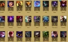 Conta Bronze II com 79 champs + 33 skins