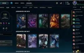 Conta Diamante 5 League of Legends