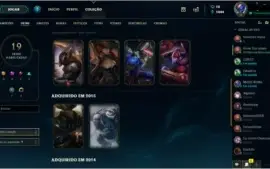 Conta Diamante 5 League of Legends