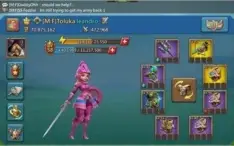 Conta Lords Mobile, 71M de poder, reino 934, pré-T4