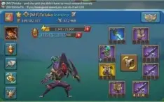 Conta Lords Mobile, 71M de poder, reino 934, pré-T4