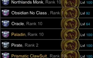 Conta AQW END GAME 70 Class + HardFarm