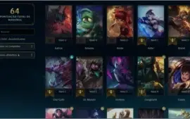 Conta Gold 1 - 10k essencia - 57% win rate