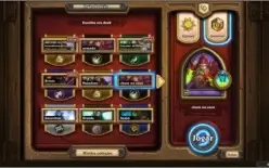 Hearthstone com 5 mil gold + 1 skin dourada + lenda