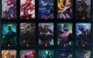 CONTA LOL 521 SKINS, LVL 303, TODOS CAMPEÕES.