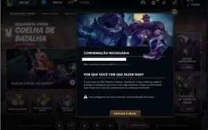 Conta ouro 4 com 4 Skins e 22 Champs ( Sem email confirmado)
