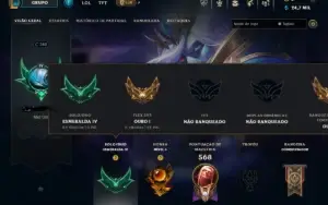 Conta Lol 100% Segura Full Acesso| 153 Skins | Lvl 382