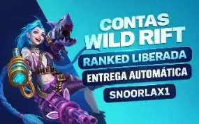 Contas Wild Rift Prontas Pra Ranked + Baú Skin Lendária