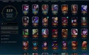 Conta de League of Legends 98 Champions + 62 skins