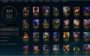 Conta de League of Legends 98 Champions + 62 skins