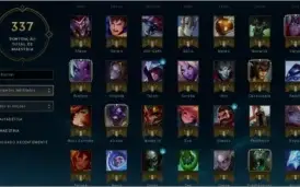 Conta de League of Legends 98 Champions + 62 skins