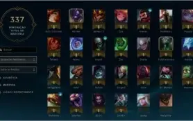 Conta de League of Legends 98 Champions + 62 skins