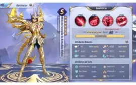 Conta Saint Seiya Awakening: KotZ barato Server A68-Columba