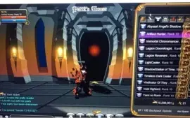 Conta aqw level 100, com 4 chests, itens hard farm e rares!!