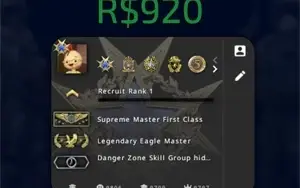 CS:GO PRIME | 8 MEDALHAS | 10k ELOGIOS | 1.000 JOGOS