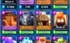 Conta Clash Royale Nível 11, 60 mil de ouro
