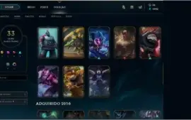 Conta League of Legends Prata 2 S8 (Com borda de prata).