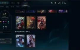 Conta League of Legends Prata 2 S8 (Com borda de prata).