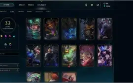 Conta League of Legends Prata 2 S8 (Com borda de prata).