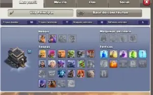 Conta Clash of Clans CV9