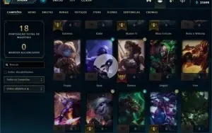 Conta Diamante 4 - Smurf LOL (league of legends) 09