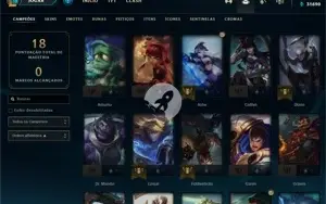 Conta Diamante 4 - Smurf LOL (league of legends) 09