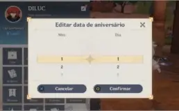 ⭐ GENSHIN IMPACT CONTA COM DILUC 5⭐