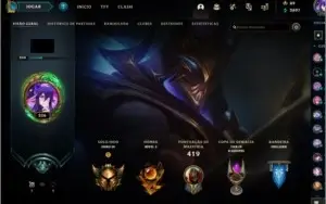 conta smurf g3 honra 5 todos champs 88 skins lvl 236