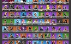 CONTA DE FORTNITE 123 SKINS, + DE 80 DE LOJA