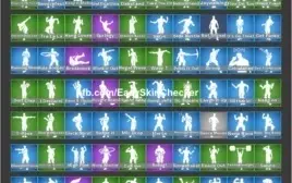 CONTA DE FORTNITE 123 SKINS, + DE 80 DE LOJA