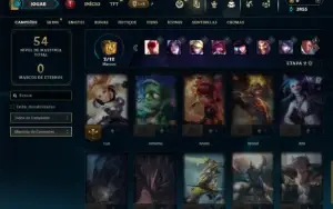 Esmeralda 2 com 35 Champs e 4 Skins( MAIN ADC )