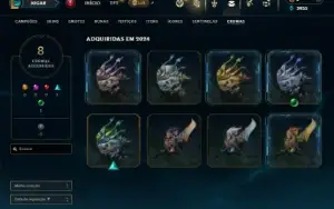 Esmeralda 2 com 35 Champs e 4 Skins( MAIN ADC )