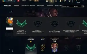 Esmeralda 2 com 35 Champs e 4 Skins( MAIN ADC )
