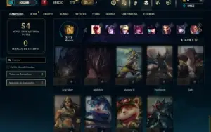 Esmeralda 2 com 35 Champs e 4 Skins( MAIN ADC )