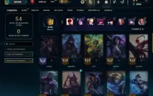 Esmeralda 2 com 35 Champs e 4 Skins( MAIN ADC )