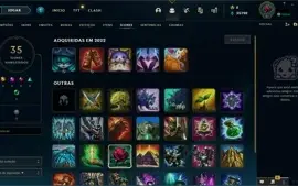 Conta LOL - Diamante IV, 61% de WR(E-MAIL NÃO VERIFICADO)