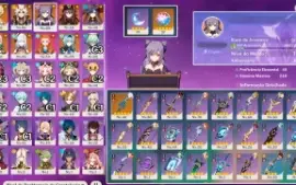 AR51 Keqing+Skin, Shenhe+BIS, Hutao, Eula, Itto, Mona, Jean
