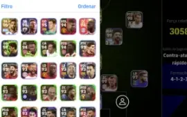 Conta ótima de efooteball pes 2024