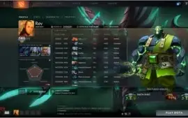 Dota 2 Conta Imortal Rank 1800 (5.621) Solo