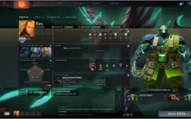 Dota 2 Conta Imortal Rank 1800 (5.621) Solo