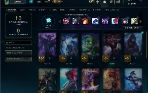 Ferro 4 com 25 Champs e 2 Skins