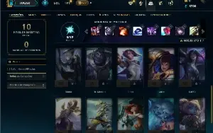 Ferro 4 com 25 Champs e 2 Skins