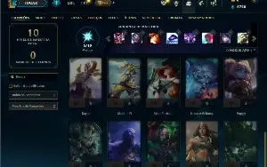 Ferro 4 com 25 Champs e 2 Skins