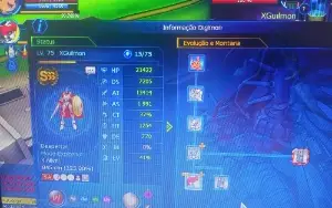 Conta jump ladmon DMO 3 triplo SSS VENDO OU TROCO POR KISUNA